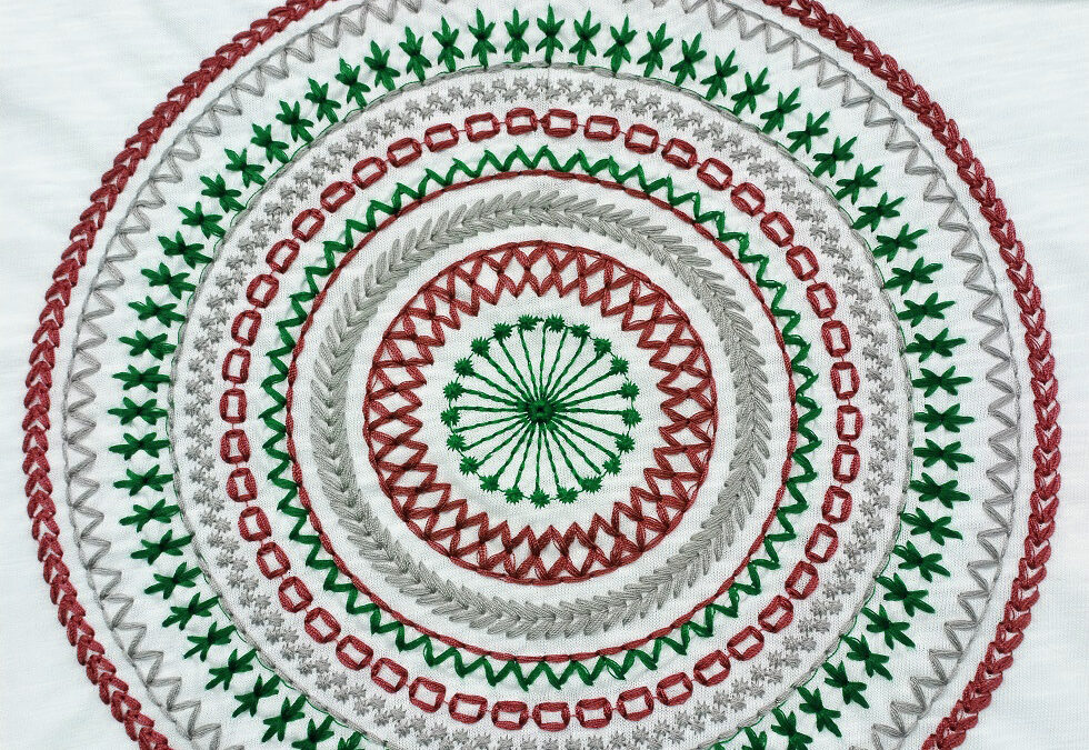 Bordado mandala